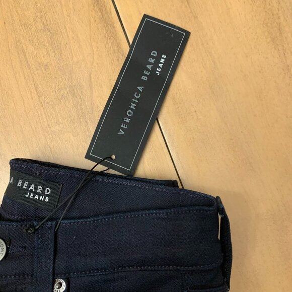 NWT Veronica Beard Debbie Ankle Skinny Jean Size 24 Button fly - Picture 5 of 11